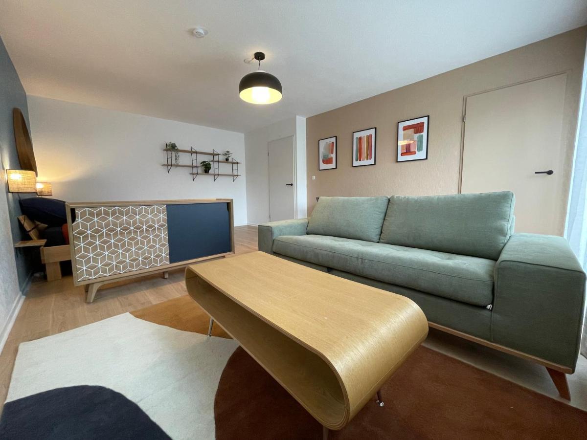 Апартаменти Grand Studio Joli Coeur - Calme Cosy Lumineux + Parking Нансі Екстер'єр фото