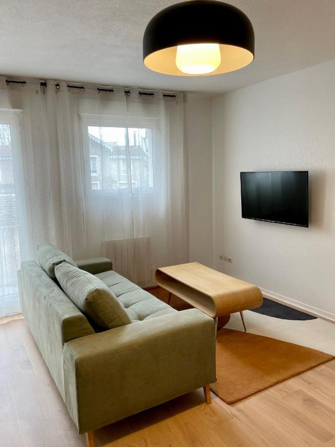Апартаменти Grand Studio Joli Coeur - Calme Cosy Lumineux + Parking Нансі Екстер'єр фото